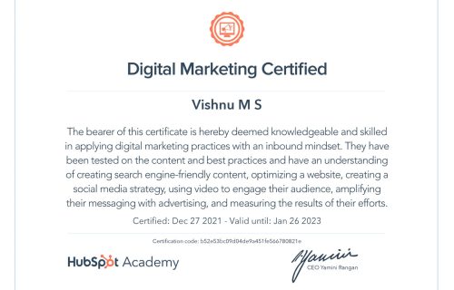 HUBSPOT Academy